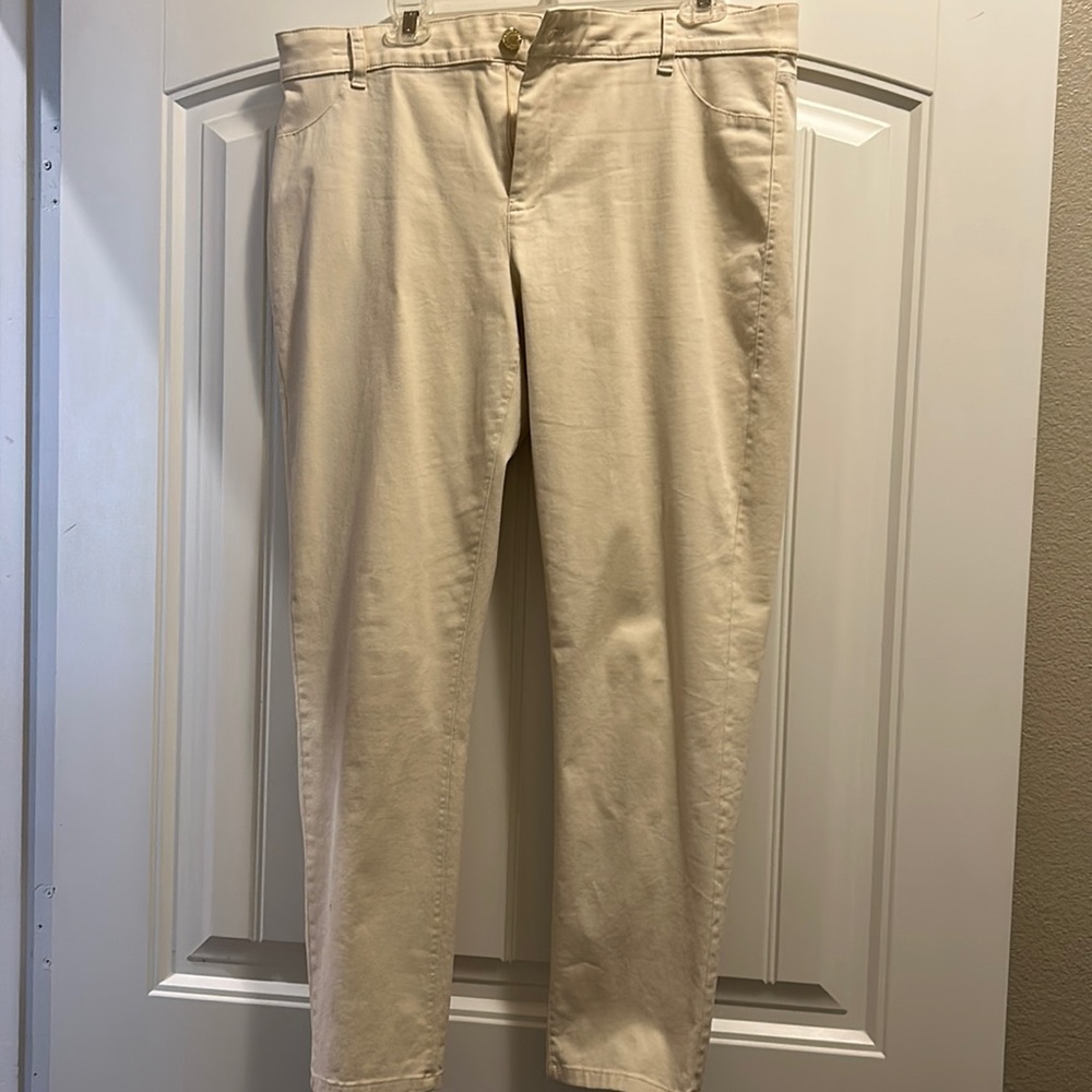 Calvin Klein women’s casual pants - Size 12 - light khaki color
